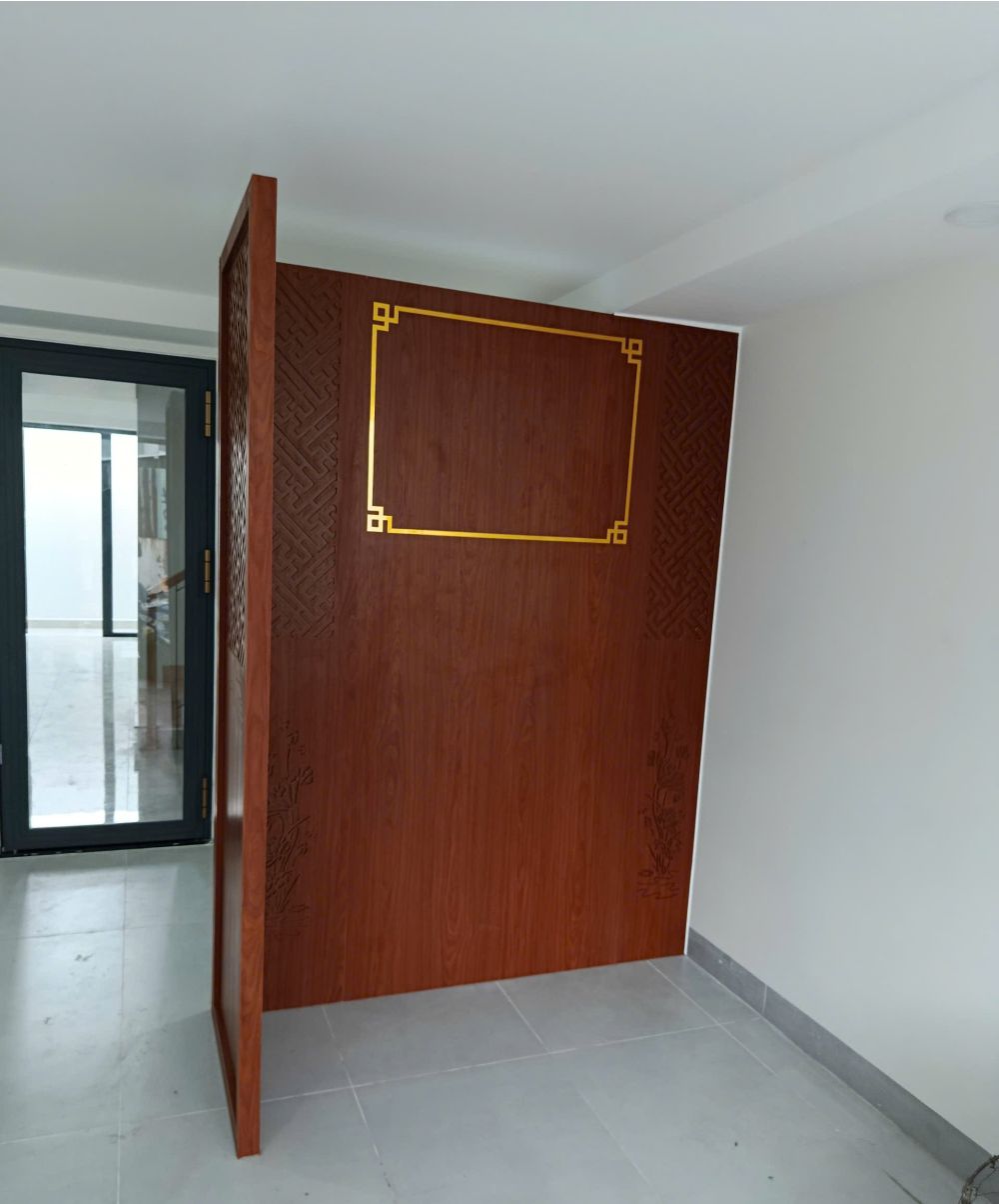 Báo giá phòng thờ ván mdf chống ẩm